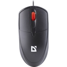 Миша (компьютерная мышь) Defender Icon MB-057 1000 dpi, чёрная
