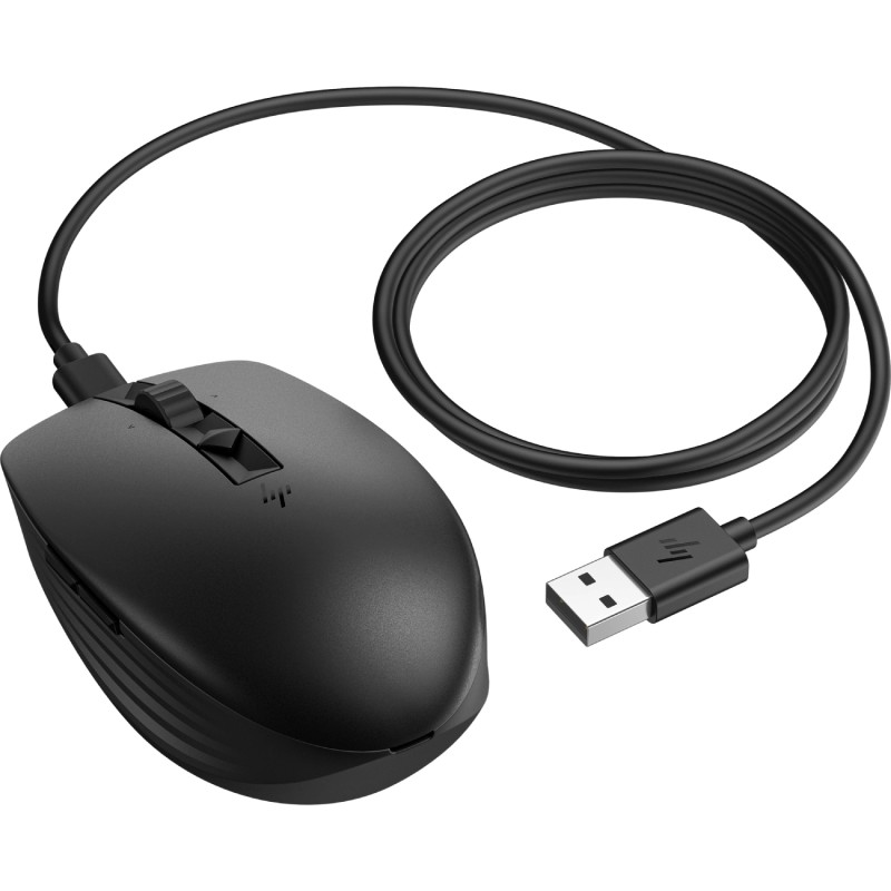 Мишка бездротова (бездротова миша) HP 710 Rechargeable Silent 3000 dpi чорна