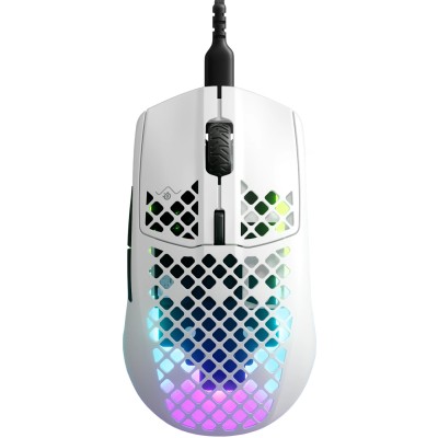 Мишка (ігрова миша) SteelSeries Aerox 3 Snow 2022 Edition біла