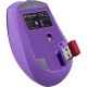 Бездротова мишка (компʼютерна миша) Defender Mystery MM-301 фіолетова, Bluetooth+2.4G