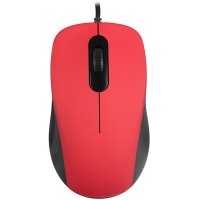 Дротова мишка (комп'ютерна миша) Modecom MC-M10S 1000 dpi, червона Дротова мишка (комп'ютерна миша) Modecom MC-M10S 1000 dpi, червона