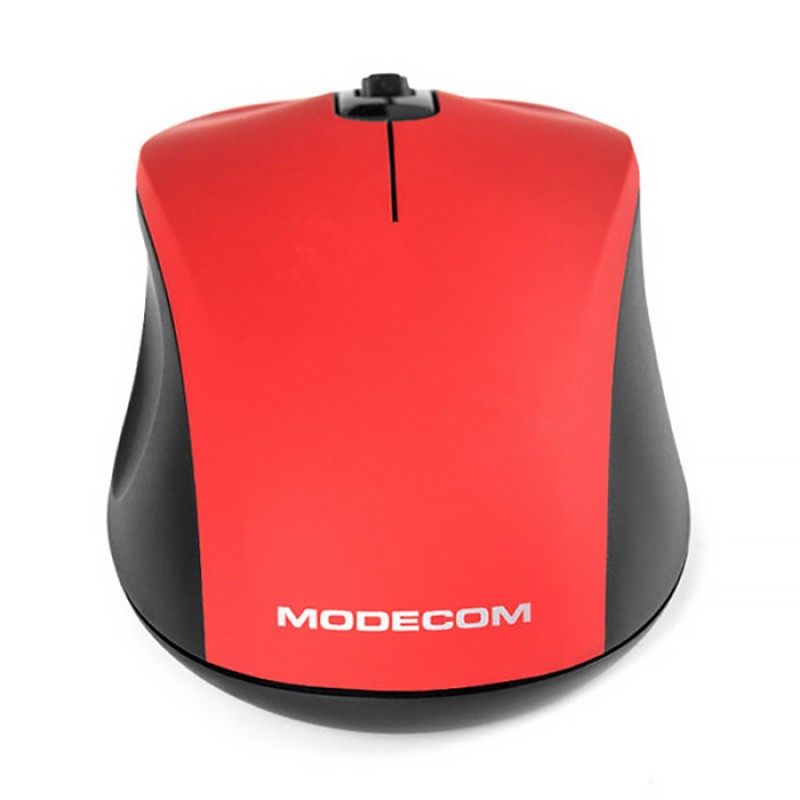 Дротова мишка (комп'ютерна миша) Modecom MC-M10S 1000 dpi, червона