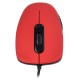 Дротова мишка (комп'ютерна миша) Modecom MC-M10S 1000 dpi, червона
