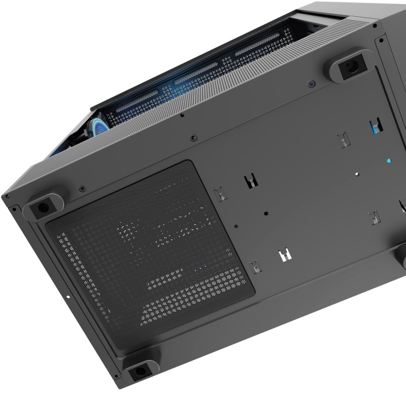 Корпус (комп'ютерний корпус) Modecom BREEZE Black, 4 ARGB вентилятори, без БЖ Корпус (комп'ютерний корпус) Modecom BREEZE Black, 4 ARGB вентилятори, без БЖ
