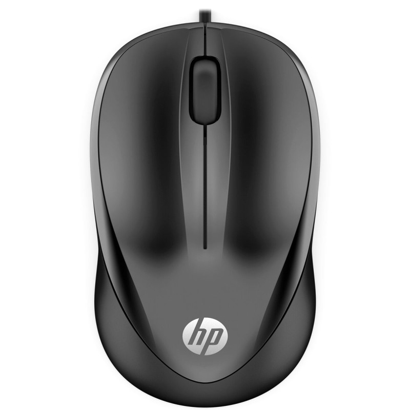 Мишка дротова (комп’ютерна миша) HP 1000 Wired Mouse 1200 dpi, чорна