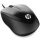 Мишка дротова (комп’ютерна миша) HP 1000 Wired Mouse 1200 dpi, чорна