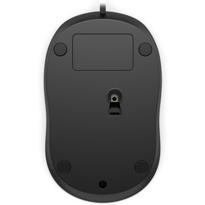 Мишка дротова (комп’ютерна миша) HP 1000 Wired Mouse 1200 dpi, чорна
