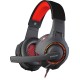 Игровая гарнитура (наушники с микрофоном) Defender Warhead G-450 USB, чёрно-красная