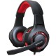 Игровая гарнитура (наушники с микрофоном) Defender Warhead G-450 USB, чёрно-красная