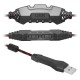 Игровая гарнитура (наушники с микрофоном) Defender Warhead G-450 USB, чёрно-красная