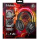 Игровая гарнитура (наушники с микрофоном) Defender Flame RGB, чёрная, кабель 2 м