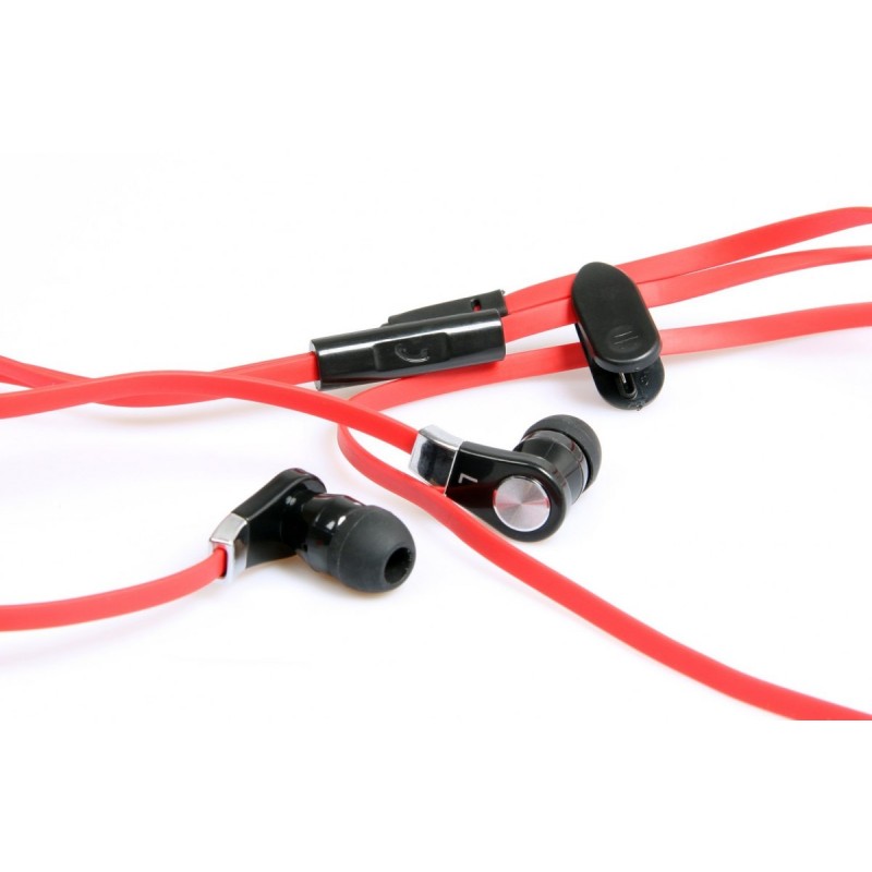 Гарнітура (навушники з мікрофоном) Media-Tech MAGICSOUND DS-2 чорний-червоний