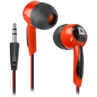 Навушники (вакуумні) Defender Basic 604 Black-Red чорний-червоний