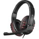 Игровая гарнитура (наушники с микрофоном) Defender Warhead G-160 чёрно-красная Игровая гарнитура (наушники с микрофоном) Defender Warhead G-160 чёрно-красная