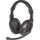 Игровая гарнитура (наушники с микрофоном) Defender Warhead G-160 чёрно-красная Игровая гарнитура (наушники с микрофоном) Defender Warhead G-160 чёрно-красная
