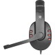Игровая гарнитура (наушники с микрофоном) Defender Warhead G-160 чёрно-красная Игровая гарнитура (наушники с микрофоном) Defender Warhead G-160 чёрно-красная