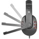 Игровая гарнитура (наушники с микрофоном) Defender Warhead G-160 чёрно-красная Игровая гарнитура (наушники с микрофоном) Defender Warhead G-160 чёрно-красная