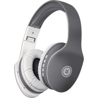 Гарнітура (навушники з мікрофоном) Defender FreeMotion B525 Bluetooth + 3,5 мм, біло-сіра Гарнітура (навушники з мікрофоном) Defender FreeMotion B525 Bluetooth + 3,5 мм, біло-сіра