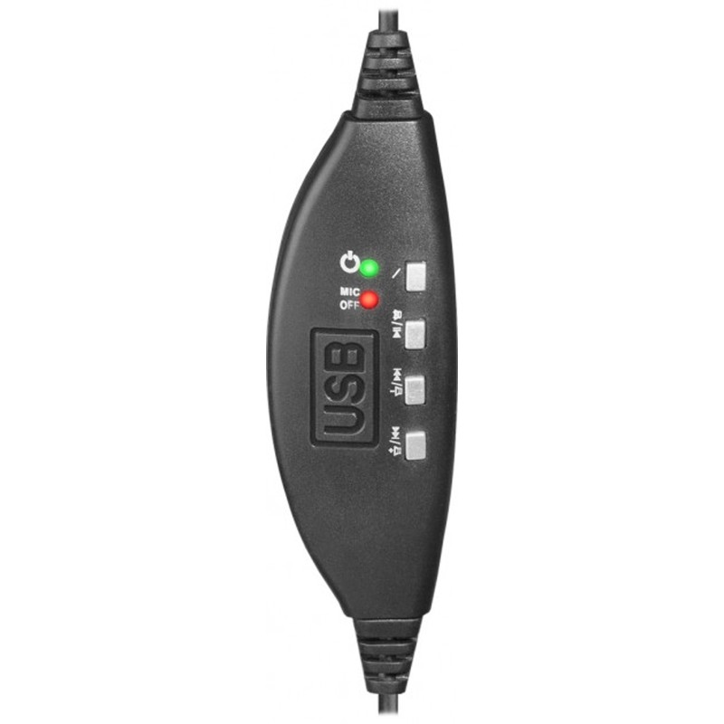 Гарнітура (навушники з мікрофоном) Defender Gryphon 750U USB чорна