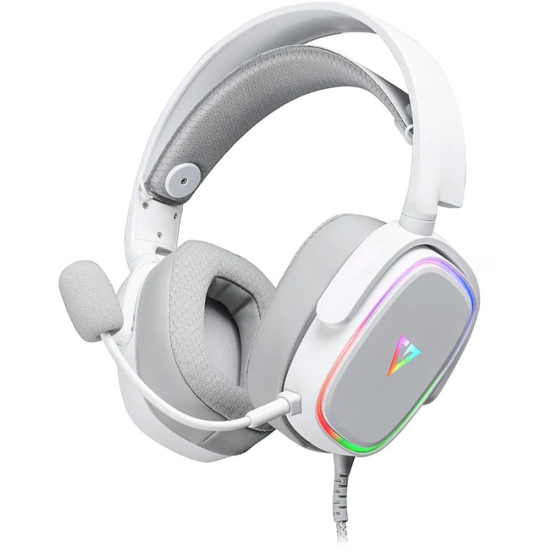 Ігрова гарнітура (навушники з мікрофоном) Modecom Volcano Prometheus 7.1 White USB