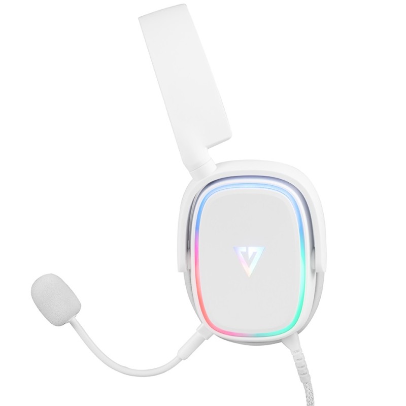 Ігрова гарнітура (навушники з мікрофоном) Modecom Volcano Prometheus 7.1 White USB