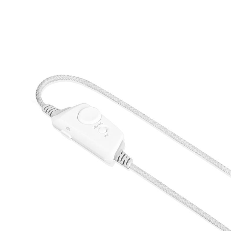 Ігрова гарнітура (навушники з мікрофоном) Modecom Volcano Prometheus 7.1 White USB