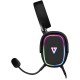 Игровая гарнитура (игровые наушники) Modecom Volcano Prometheus RGB 7.1 Black USB
