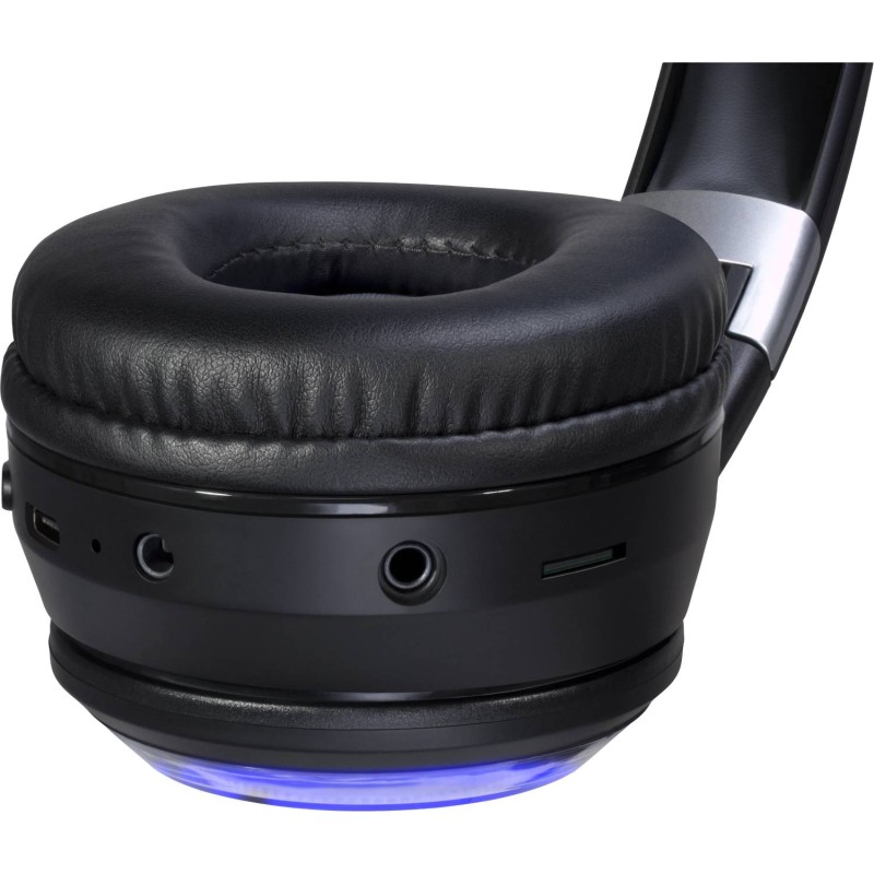 Гарнітура (навушники з мікрофоном) Defender FreeMotion B400 Bluetooth та 3,5 мм, чорна
