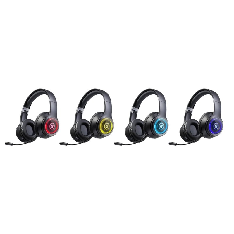 Гарнітура (навушники з мікрофоном) Defender FreeMotion B400 Bluetooth та 3,5 мм, чорна