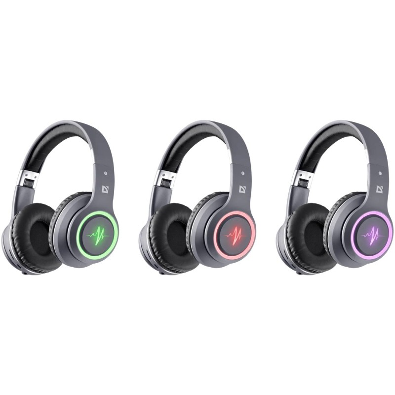 Гарнітура (навушники з мікрофоном) Defender FreeMotion B571 Bluetooth, сірі