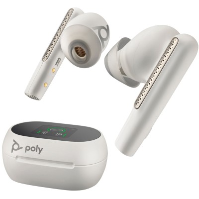 Навушники TWS (гарнітура) Poly Voyager Free 60+ White