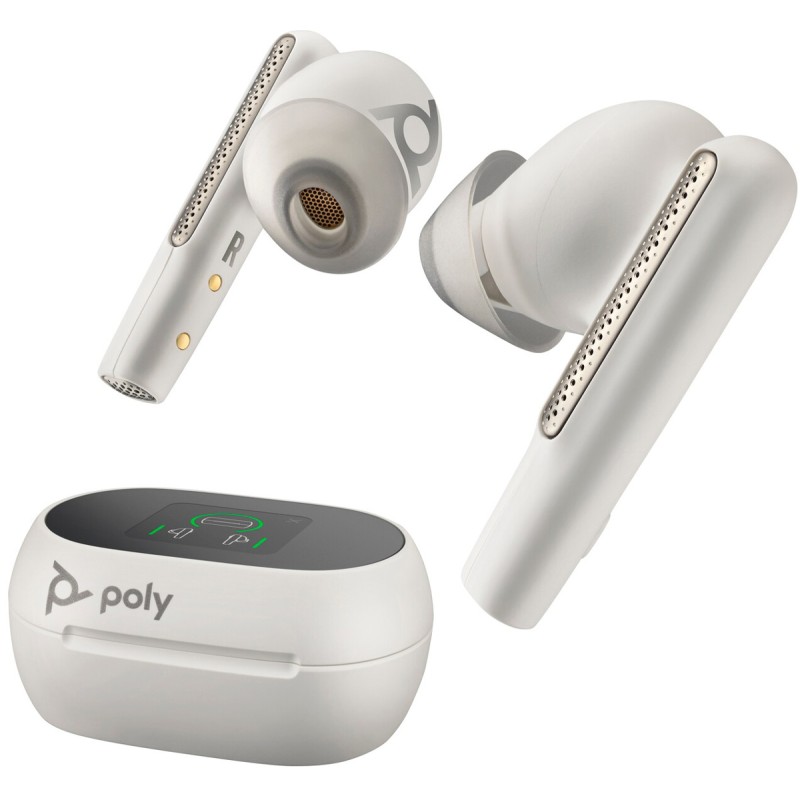 Наушники TWS (гарнитура) Poly Voyager Free 60+ White