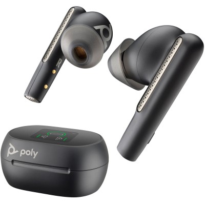 Навушники TWS (бездротові вкладиші) Poly Voyager Free 60+ Black