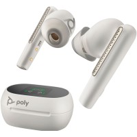 Навушники TWS (бездротова гарнітура) Poly Voyager Free 60+ White Навушники TWS (бездротова гарнітура) Poly Voyager Free 60+ White