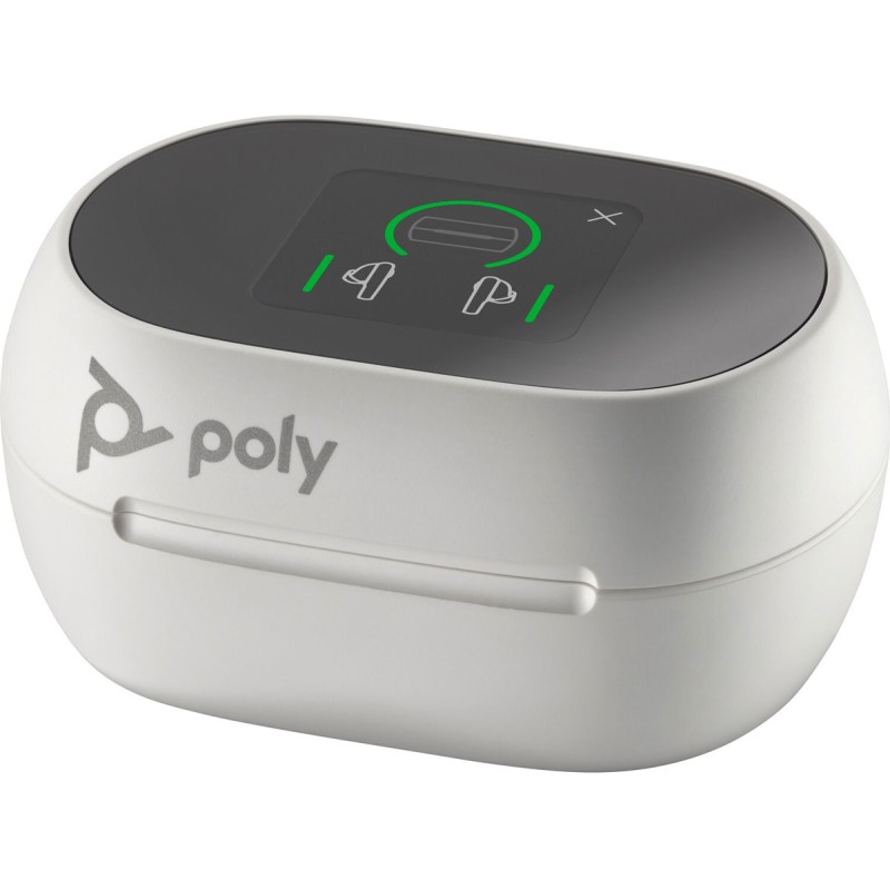 Навушники TWS (бездротова гарнітура) Poly Voyager Free 60+ White