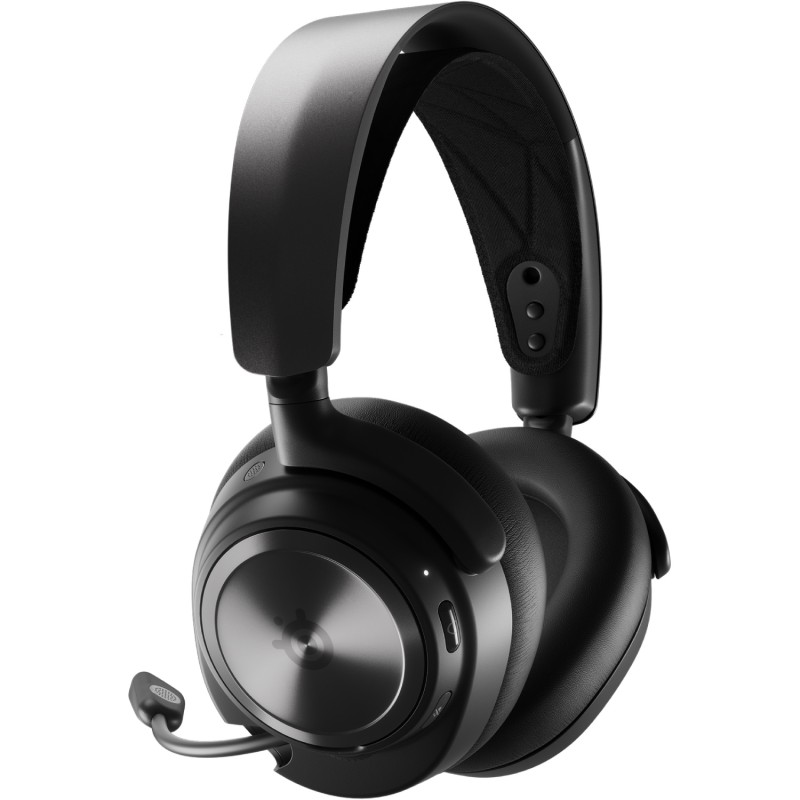 Ігрова гарнітура (навушники з мікрофоном) SteelSeries Arctis Nova Pro Wireless Black PC/PS/SW/MAC/MOB