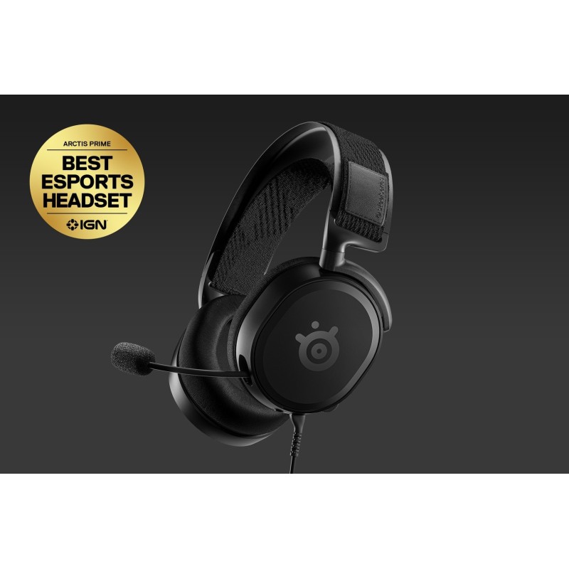 Ігрова гарнітура (ігрові навушники) SteelSeries Arctis Prime чорна