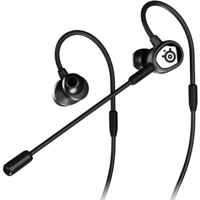 Ігрова гарнітура (навушники-вкладиші) SteelSeries Tusq з двома мікрофонами