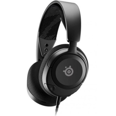 Ігрова гарнітура (гарнітура для геймінгу) SteelSeries Arctis Nova 1 чорна, 3,5 мм Ігрова гарнітура (гарнітура для геймінгу) SteelSeries Arctis Nova 1 чорна, 3,5 мм