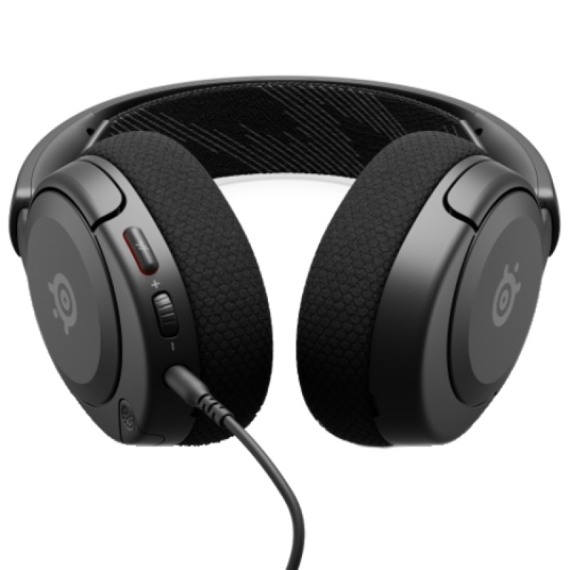 Ігрова гарнітура (гарнітура для геймінгу) SteelSeries Arctis Nova 1 чорна, 3,5 мм
