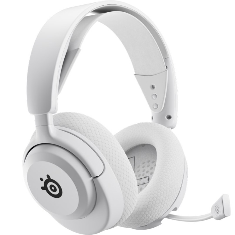 Ігрова гарнітура (бездротові навушники) SteelSeries Arctis Nova 5 White MultiPlatform, біла