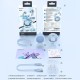 Беспроводные наушники (TWS-гарнитура) Acefast T8 голубые