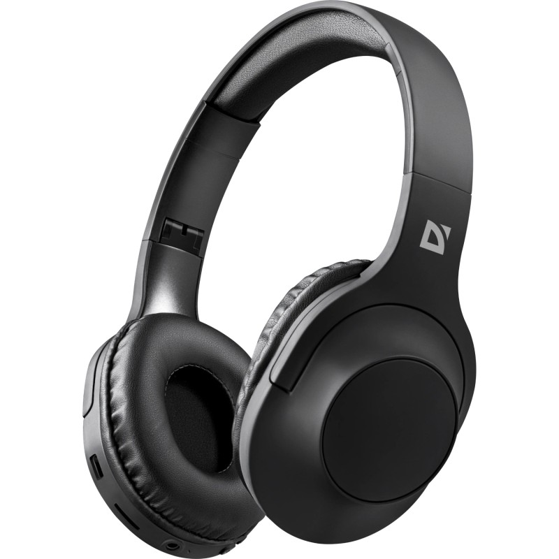 Гарнітура (навушники з мікрофоном) Defender FreeMotion B445 чорна, Bluetooth