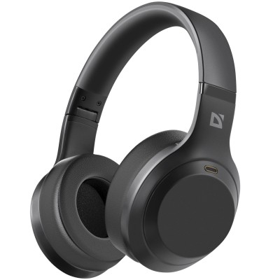 Гарнітура (навушники з мікрофоном) Defender FreeMotion B695 Bluetooth, 3,5 мм, ANC, чорна