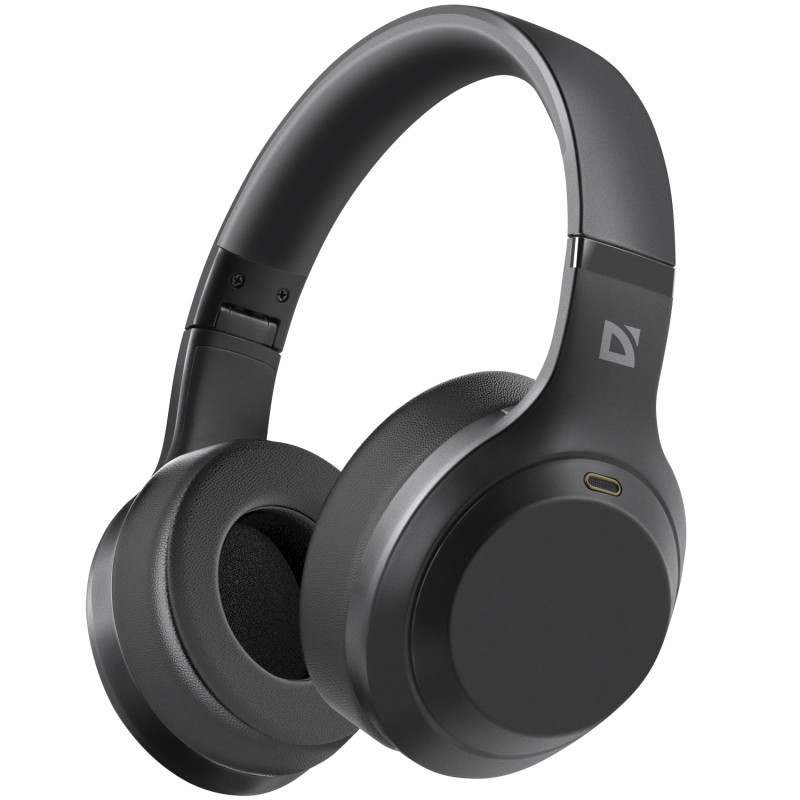 Гарнитура (наушники с микрофоном) Defender FreeMotion B695 Bluetooth, 3,5 мм, ANC, черная