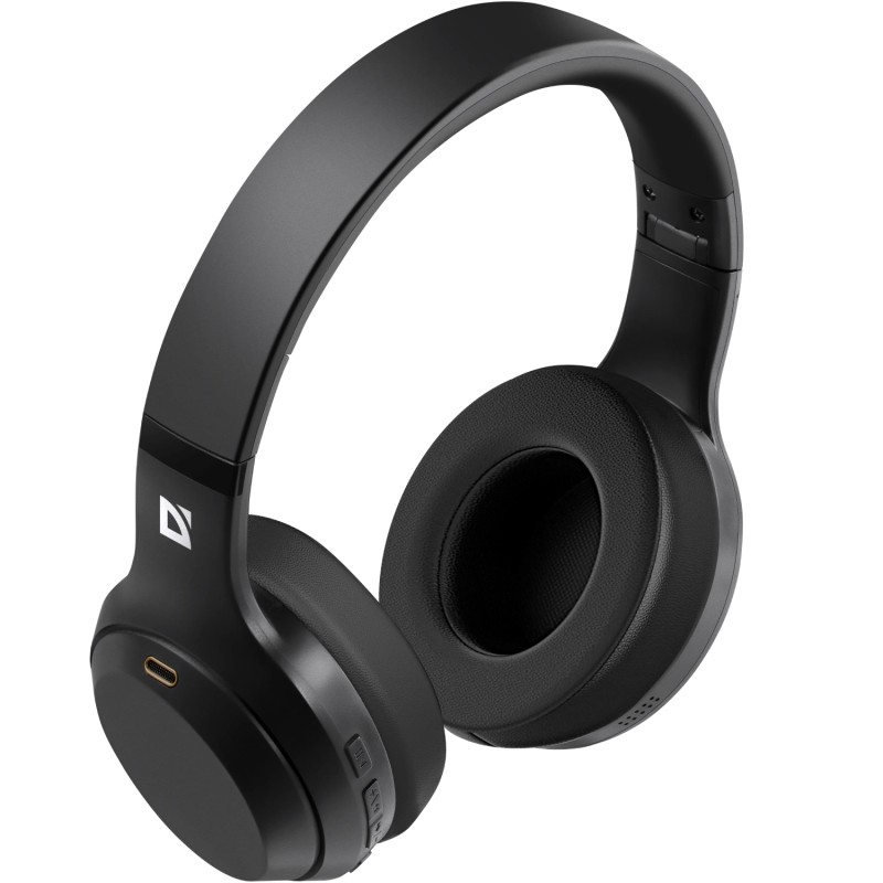 Гарнитура (наушники с микрофоном) Defender FreeMotion B695 Bluetooth, 3,5 мм, ANC, черная Гарнитура (наушники с микрофоном) Defender FreeMotion B695 Bluetooth, 3,5 мм, ANC, черная