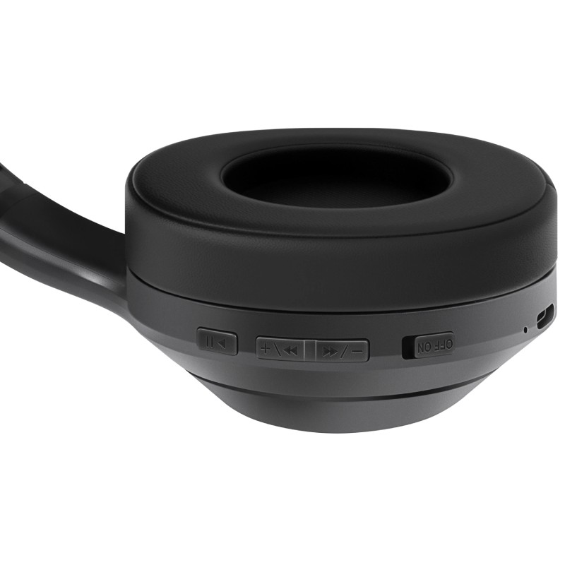 Гарнитура (наушники с микрофоном) Defender FreeMotion B695 Bluetooth, 3,5 мм, ANC, черная Гарнитура (наушники с микрофоном) Defender FreeMotion B695 Bluetooth, 3,5 мм, ANC, черная
