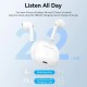 Навушники (бездротові навушники) Vention Elf Earbuds E02 білий