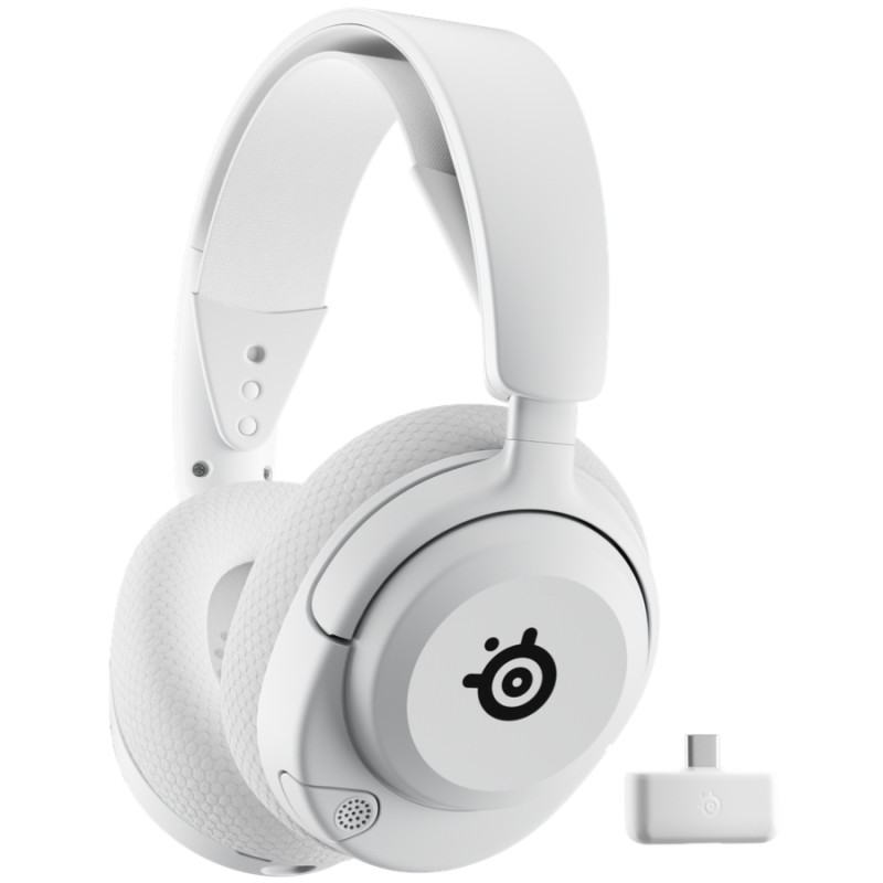 Игровая гарнитура (беспроводные наушники) SteelSeries Arctis Nova 5P White PC/PS/SW/MAC/MOB