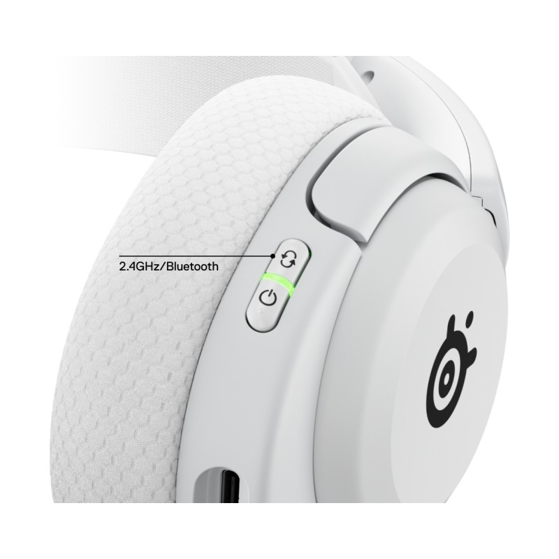 Игровая гарнитура (беспроводные наушники) SteelSeries Arctis Nova 5P White PC/PS/SW/MAC/MOB Игровая гарнитура (беспроводные наушники) SteelSeries Arctis Nova 5P White PC/PS/SW/MAC/MOB